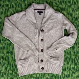 Tommy Hilfiger Light Gray Cardigan